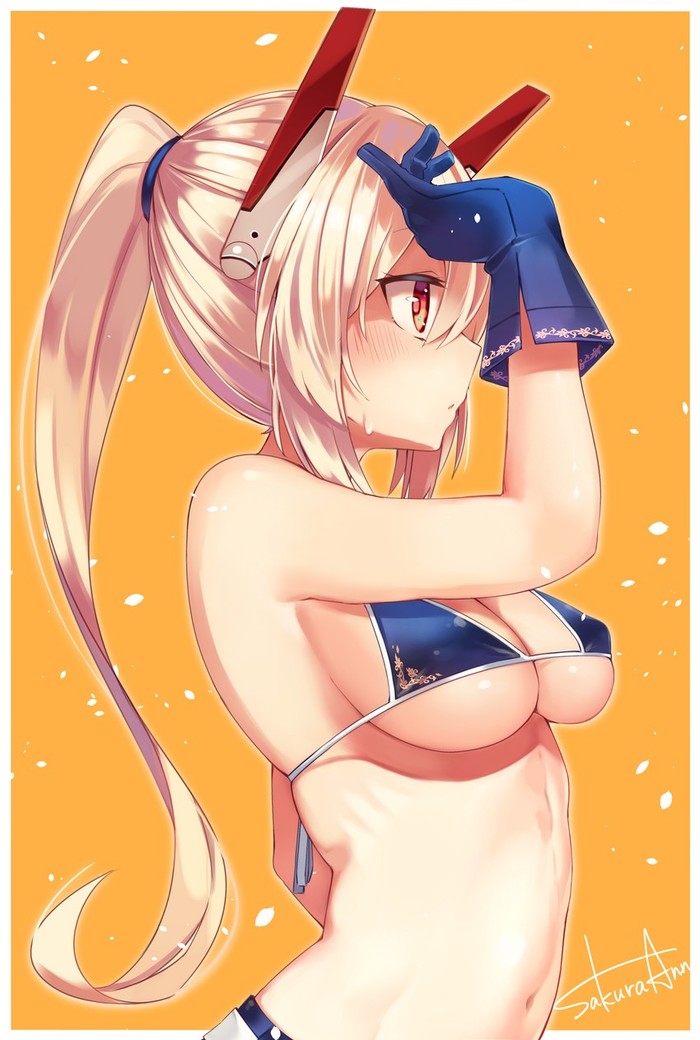 Anime Art - Аниме, Anime Art, Azur Lane, Ayanami