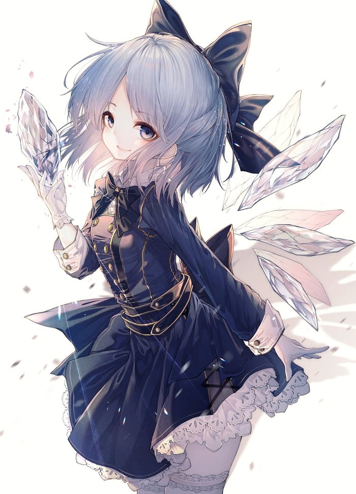 Cirno Touhou, Anime Art, , Cirno, Hito komoru