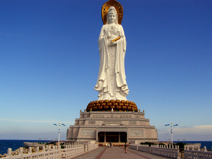 Statue of Goddess Guanyin - The photo, The statue, China, Guanyin, Sculpture