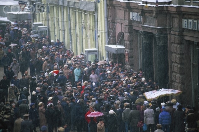 The turning point in Russia in color photographs of the early 90s. - The photo, Back in the 90s, Longpost