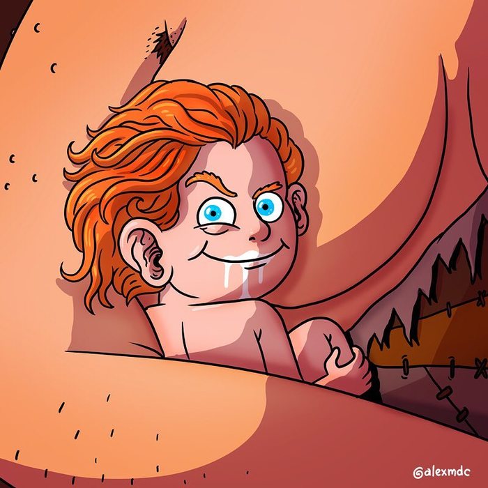 Childhood of Tormund - Game of Thrones, Game of Thrones season 8, Tormund, wildlings, Giant, Milk, Spoiler