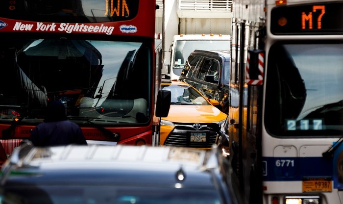 Въезд в центр станет платным с 2021 года. Пока на Манхэттене