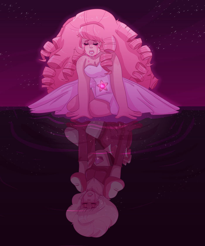 Pink - Steven universe, Rose Quartz, Pink Diamond