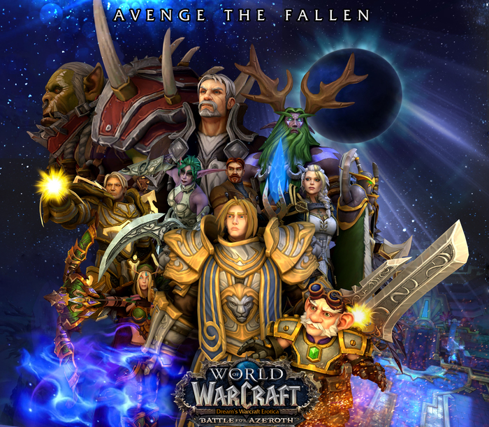 Avenge the Fallen - My, World of warcraft, Warcraft, Battle for Azeroth, Alliance