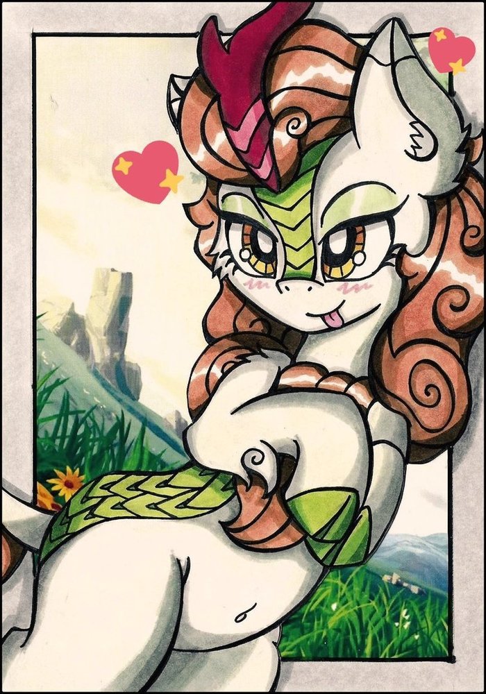   My Little Pony, Autumn Blaze, Ponyart, Mommy Canvy, MLP Kirin