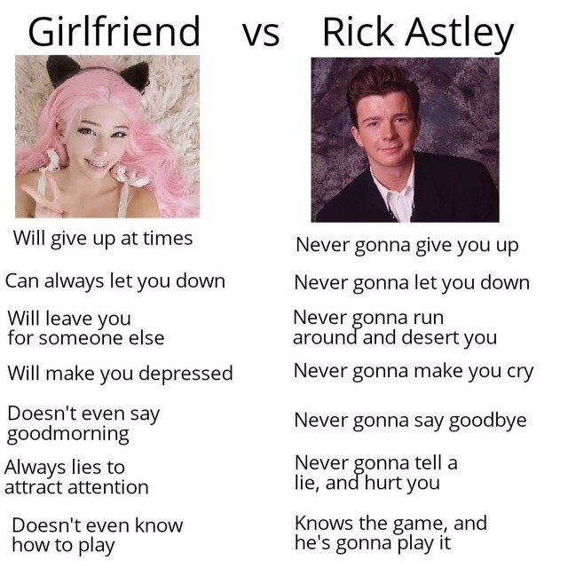 The choice is clear - Reddit, Rick astley