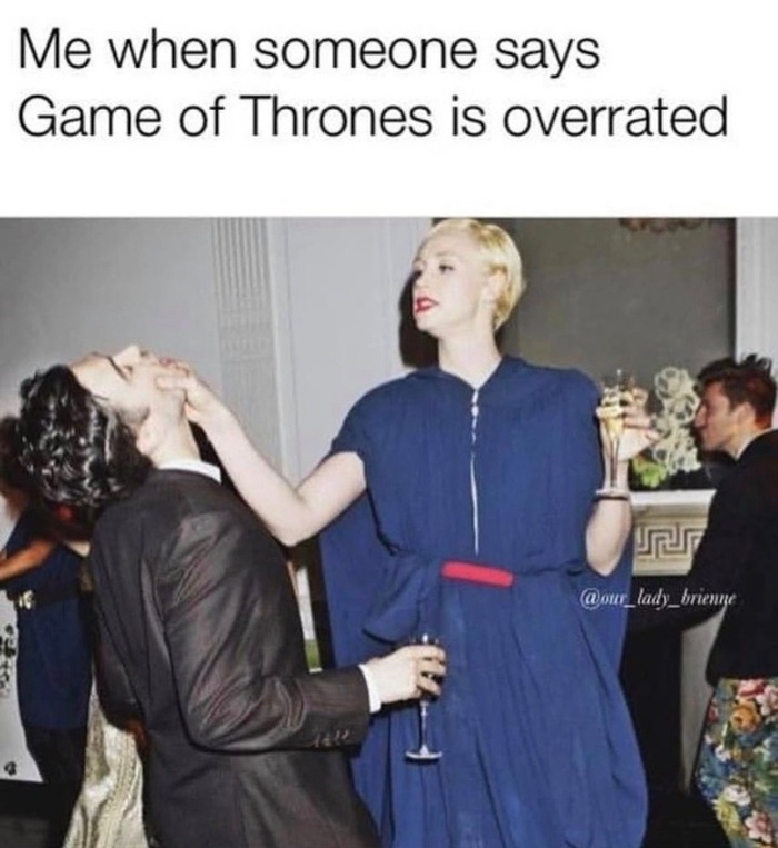 Knight of the 7 kingdoms against the haters - Game of Thrones, Gwendoline Christie, 