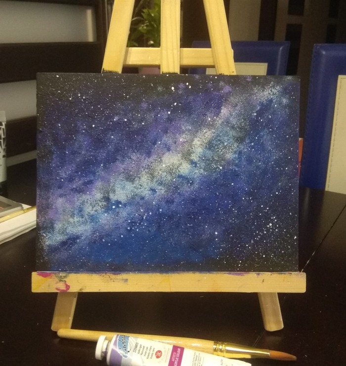 Space - My, Acrylic, Space