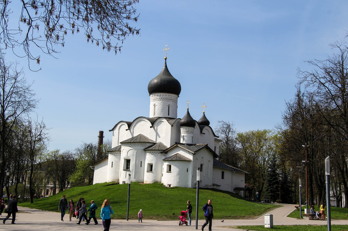 Псков центр города фото