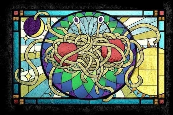 WITH SHEPHERD! - Pastafarianism, Flying pasta monster, Holidays