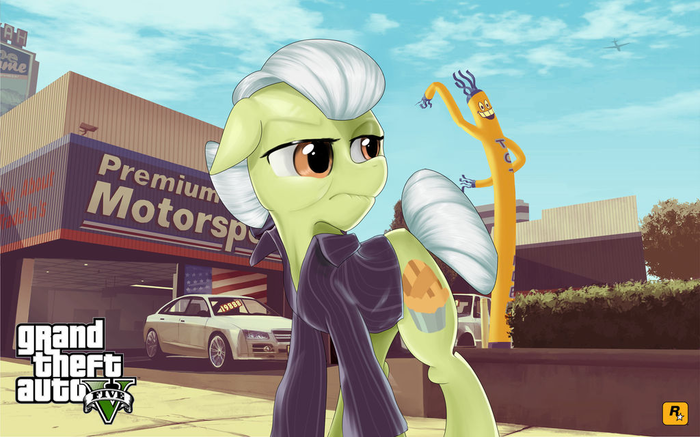 Simon My Little Pony, Granny Smith, GTA 5, , Supermare