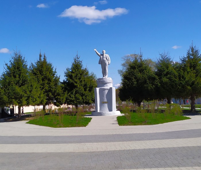Vladimir Ilyich Ulyanov (Lenin) - My, Lenin, Moscow region, Monument, the USSR, Leader, The photo