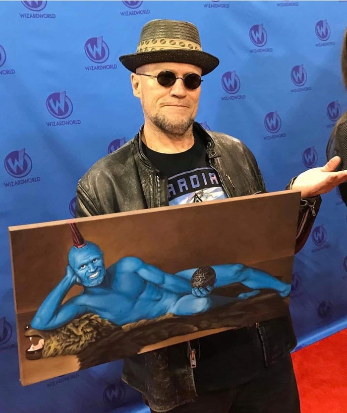 For memory :) - Yondu, Michael Rooker, Painting, Guardians of the Galaxy