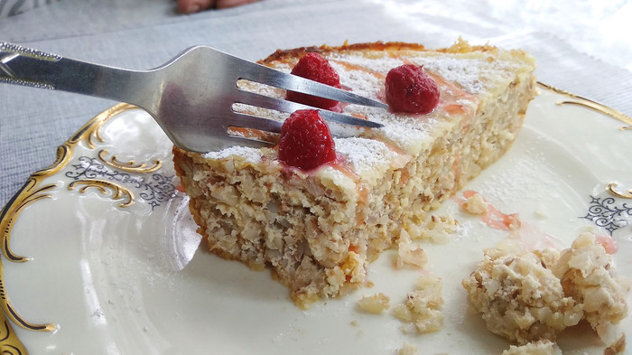 Cottage cheese casserole in the oven with buckwheat - My, Casserole, , Video, Recipe, Cooking, Baking with cottage cheese