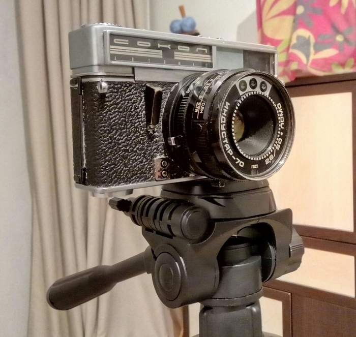 Camera Falcon-automatic - My, Photographic equipment, The photo, Falcon Machine, camera roll, Longpost