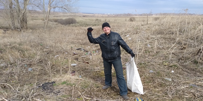 Cooking pasture. Garbage collection. - My, Pure Man's League, Don't litter!, Longpost