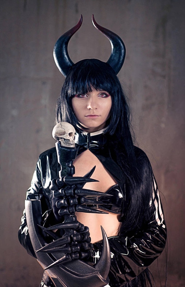 Black Gold Saw from Black Rock Shooter cosplay - Black Gold Saw, Black rock shooter, Girls, Games, Cosplay, Longpost