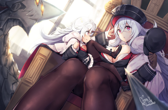 Zeppy-tyan &amp; Graf Zeppelin
