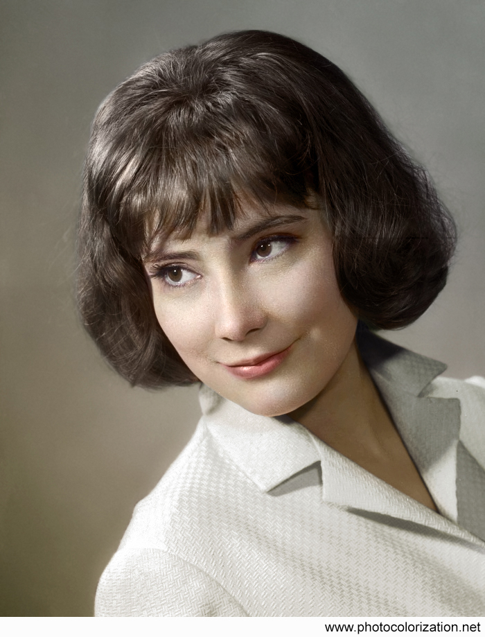 My coloration - My, Colorization, Tatyana Samoilova, Soviet cinema, Actors and actresses, the USSR