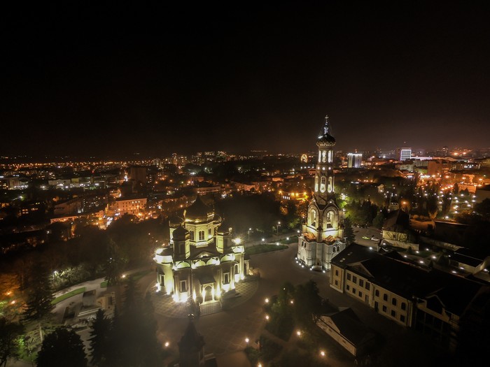 Kazan Cathedral. Stavropol. - My, Quadcopter, The cathedral, Stavropol, The photo, GoPRO