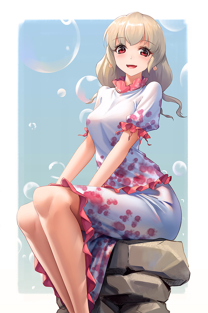 Ebisu Eika - Touhou, Anime art, Anime, Ebisu Eika