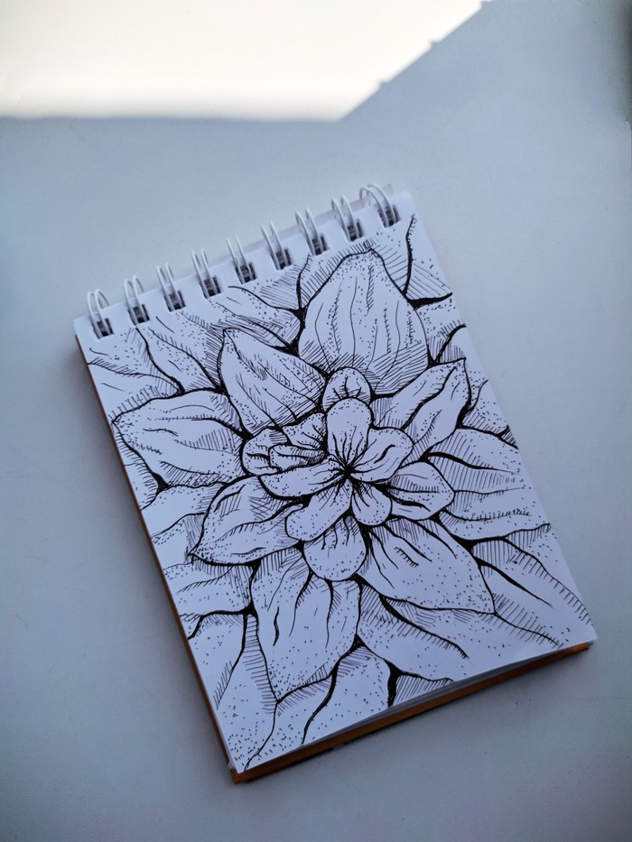 Everyone loves flowers - My, Flowers, Drawing