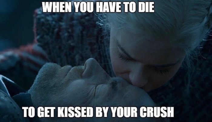 When to be kissed by your lover, you must first die - Game of Thrones, Game of Thrones season 8, Spoiler, Daenerys Targaryen, Jorah Mormont