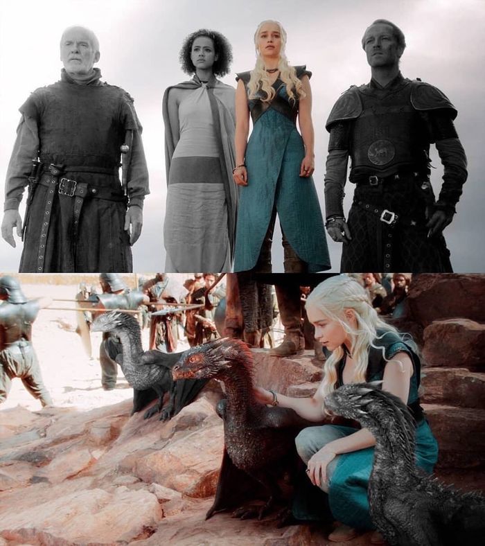 Sad footage of the old seasons - Game of Thrones, Spoiler, , Missandei, Jorah Mormont, Viserion, 
