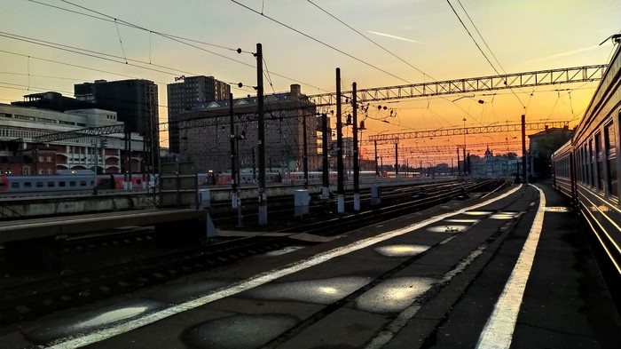 Пока, Москва! - Моё, Москва, Казанский вокзал, Фотография