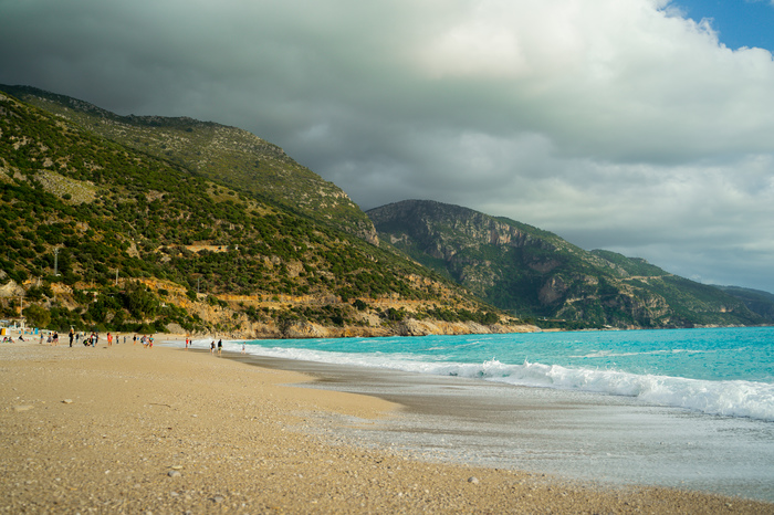Sea beach - My, The photo, Sony A7, Tamron 28-75 f28, Mediterranean Sea, Beach, Turkey, Fethiye