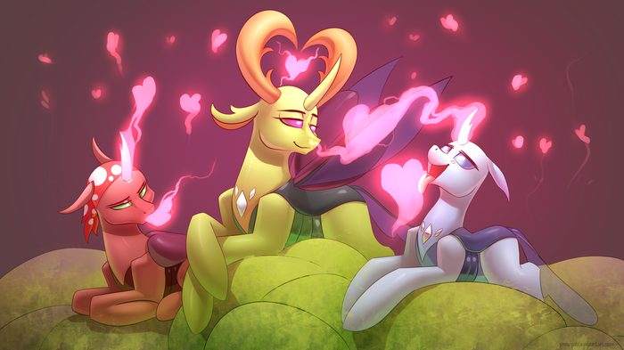 To Create Love for One Another My Little Pony, Thorax, Original Character, Changeling, Underpable, Changedling, King Thorax