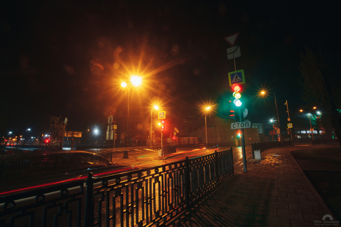 Ночной Екатеринбург. Екатеринбург, Ночная съемка, Длинная выдержка, Фотография, Длиннопост