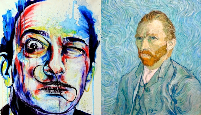 Such mysterious creative people. Part 2. I am an artist, this is how I see it. - Longpost, Amazing, Salvador Dali, van Gogh, Creation, Facts, Story, Artist
