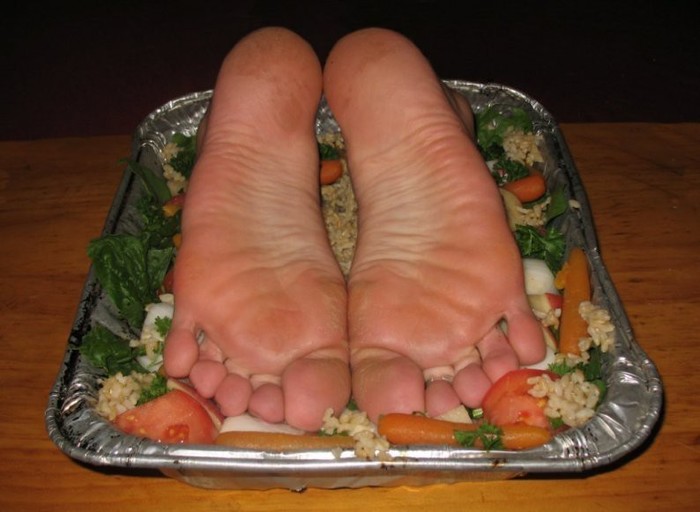 Recipe for a delicious dish - My, Legs, Meat with vegetables, Humor