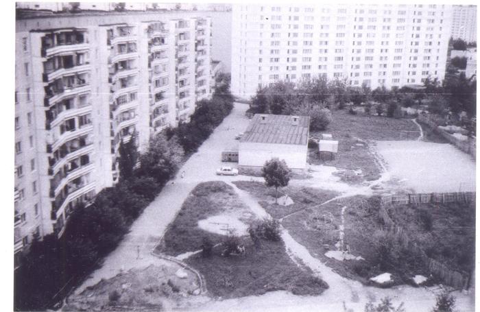 How the yard has changed since 1991 - My, Medvedkovo, It Was-It Was, Old photo, Courtyard, 1991, Longpost