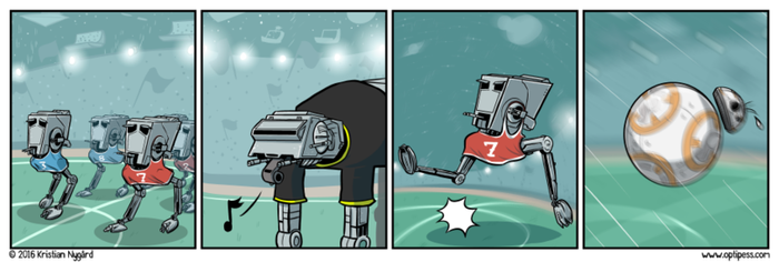 Star Wars football