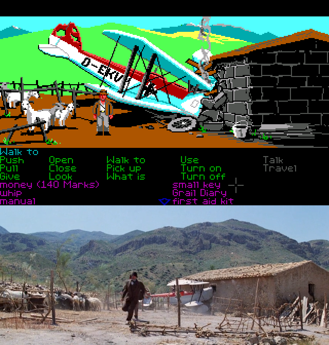 Indiana Jones and the Last Crusade: The Graphic Adventure. Part 2. - My, 1989, Passing, Indiana Jones, Lucasfilm Games, DOS games, Quest, Computer games, Retro Games, Longpost