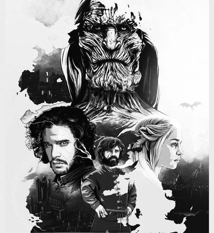 The eighth season of Game of Thrones we deserve. My version - My, Game of Thrones, Jon Snow, Tyrion Lannister, Cersei Lannister, Version, Longpost