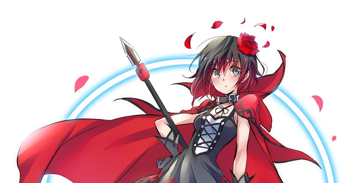 Red like. RWBY Руби в платье у фонтана. Red like Roses.