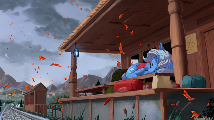 Cold road My Little Pony, Trixie, MLP Sad, , Discordthege