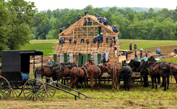 Amish - old inhabitants of the new world - My, Amish, Sect, Equator, People, Traditions, Religion, Video, Longpost