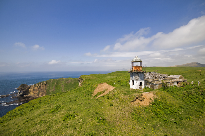 Sakhalin. - My, Sakhalin, Russia, Lighthouse, Sea, The photo, Abandoned