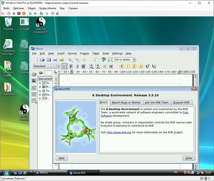 AndLinux: нож в спину или нет? Linux, Windows, Длиннопост
