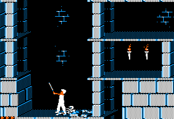 Prince of Persia - Моё, 1989, Прохождение, Apple II, Принц Персии, Компьютерные игры, Ретро-Игры, Игры, Платформер, Длиннопост