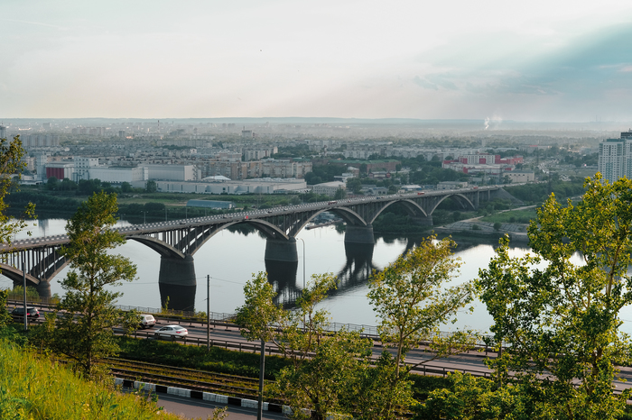 Molitovsky bridge. Nizhny Novgorod - My, Nizhny Novgorod, Bridge, The photo