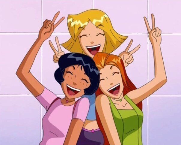 It was time to look excitedly. Is there anyone who also watched them? - Totally spies, Nostalgia, Childhood, Animated series, , Sam (Totally Spies), Alex (Totally Spies), Clover (Totally Spies)