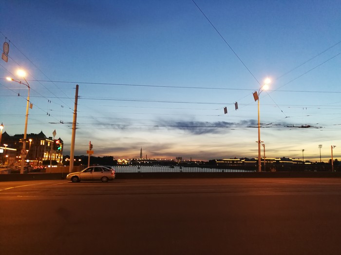 Just Petersburg. Tuchkov bridge. - Saint Petersburg, The photo