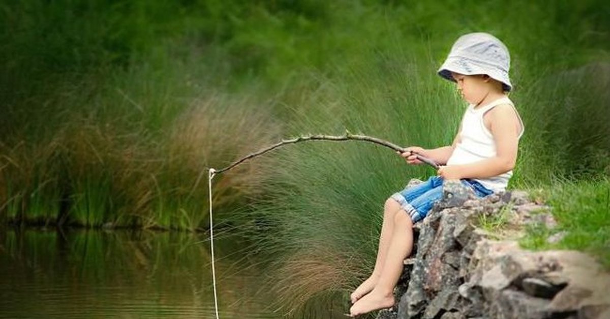 Ловить рыбу большую руками