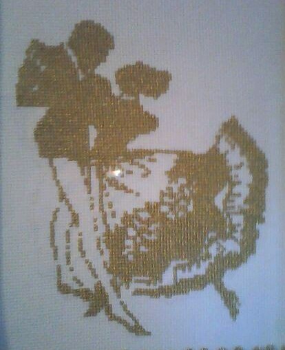 Hobby - My, Cross-stitch, Monochrome, Longpost