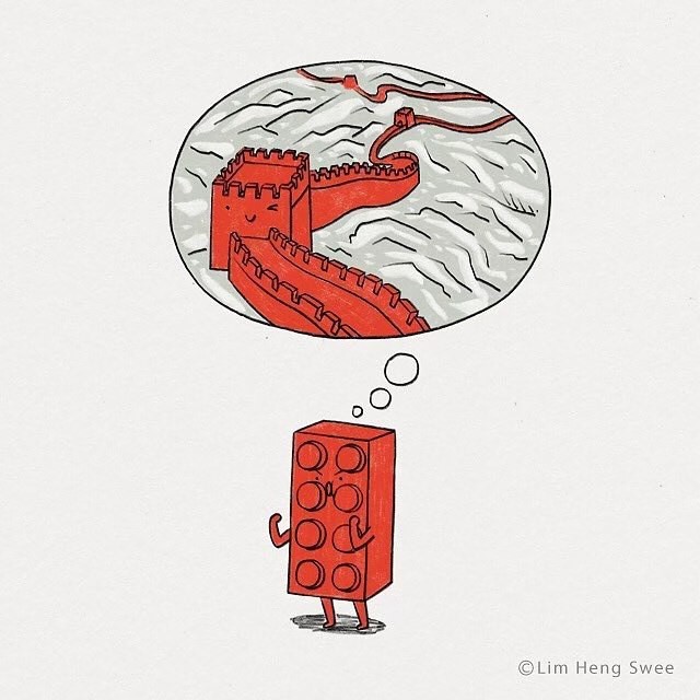 lego art - Lego, Art, Comics, Longpost, Lim Heng Swee, 